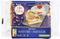 Mini toast Nature