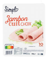 Jambon cuit choix