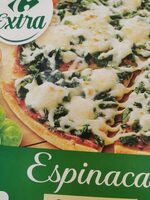 Pizza espinacas