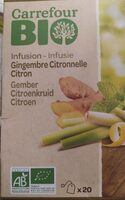 Infusion Gingembre Citron