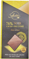 76% cacao Noir Sao Tomé