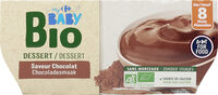 Babybio dessert chocolat