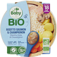 Risotto aux Saumon et Champignon