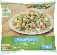 Précuits vapeur Macédoine de légumes