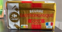 Beurre gastronomique doux