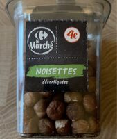 Noisettes décortiquées