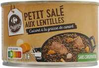 Petit salé aux lentilles