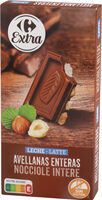 Chocolate con leche 25% avellana