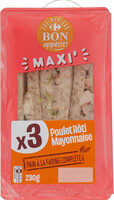 MAXI' Poulet Rôti Mayonnaise