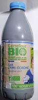 Lait demi-écrémé BIO
