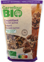 Muesli de quinoa y chocolate