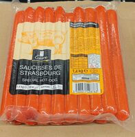 Saucisses de Strasbourg spécial Hot-dog