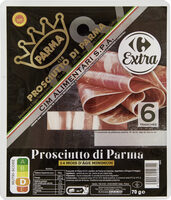 Prosciutto di Parma. 14 mois d'âge minimum