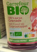 Jus bio 100% grenade
