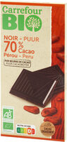 Chocolate negro 70% cacao