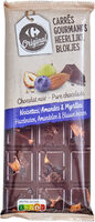 CARRÉS GOURMANDS chocolat noir