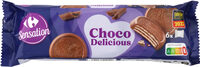 Galletas de barquillo de chocolate