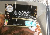 Saumon Gravlax En tranches Saumon nourri sans OGM (<0,9%)
