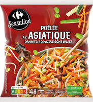 Poêlée à l'asiatique