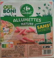 Allumettes nature
