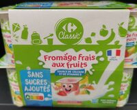 Fromage frais aux fruits
