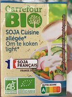 Soja cuisine allégée