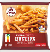 Frites RUSTIKS À l'huile de tournesol