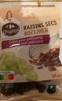 Raisins secs