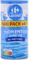 Thon entier albacore