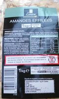 Amandes effilées