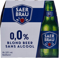 Saer brau 0,0% blond beer