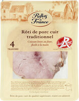 Rôti de porc cuit traditionnel