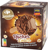 Mini bombones rocher nocciola
