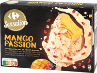 Bombones mango con chocolate blanco y frutos rojos