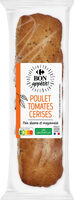 POULET TOMATES CERISES Pain sésame et mayonnaise