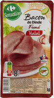 Bacon de dinde Goût Fumé Halal