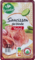 Saucisson de dinde Halal