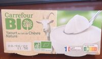 Yaourt au lait de chèvre nature