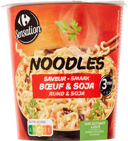 Noodles bœuf soja