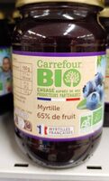 Confiture myrtille 65%