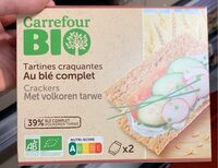 Tartines craquantes Au blé complet