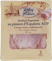 Jambon cuit supérieur Au piment d'Espelette AOP