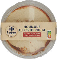 Houmous au Pesto rouge