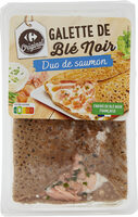 GALETTE DE Blé noir au Saumon fumé