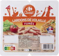 Lardons de volaille fumés