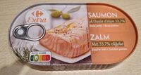 Saumon à l'huile d'olive 33,7%