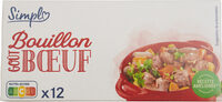 Bouillon goût bœuf