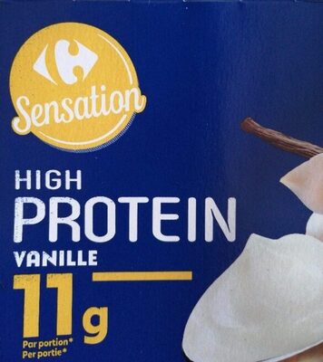 High protein vanille