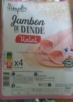 Jambon de dinde Halal