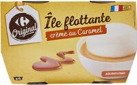 Île flottante crème au Caramel